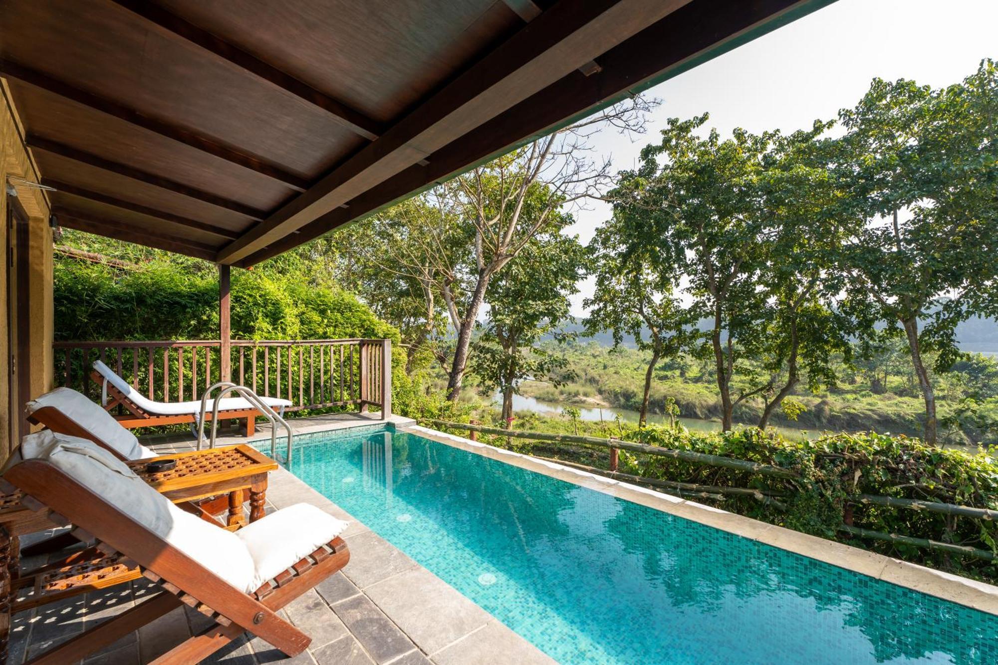 Jungle Villa Resort - Near Chitwan National Park Exteriér fotografie